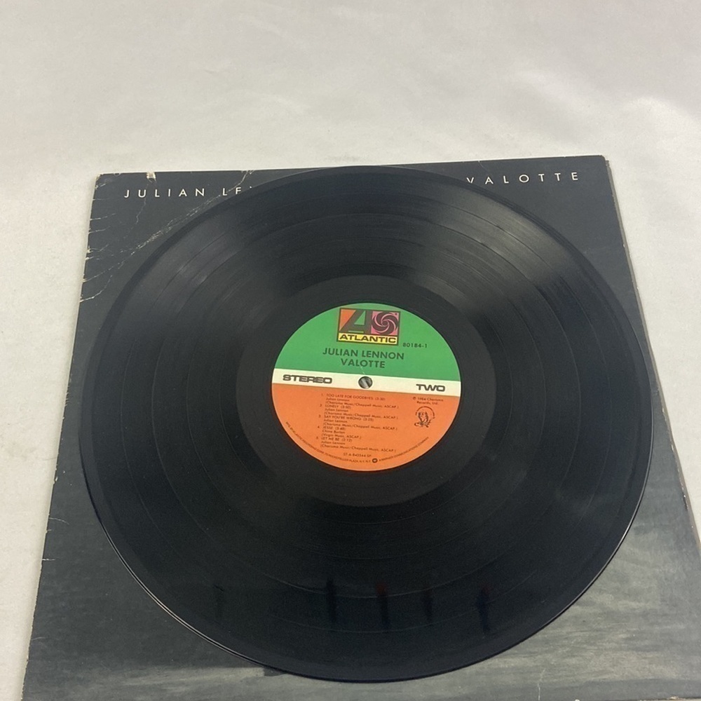 Julian Lennon Valotte 1984 Vinyl Record LP - Picture 5 of 9